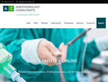 Tablet Screenshot of anconsultants.com